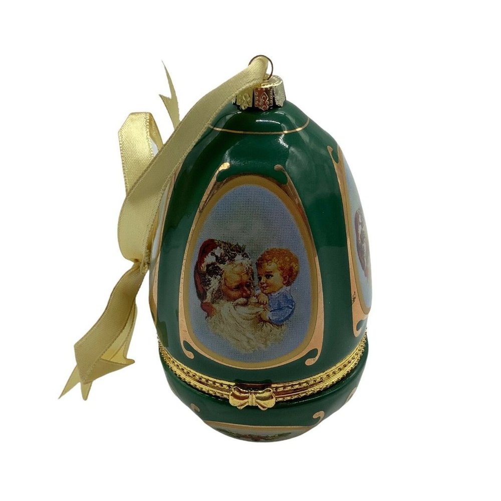 Mr. Christmas Egg Shaped Musical Christmas Ornament